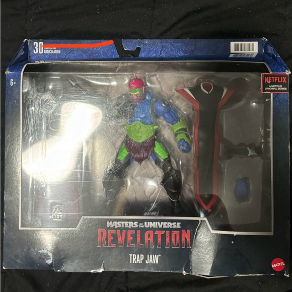 Masters of the Universe Revelations- Trapjaw Action Figure - Picture 3 of 4